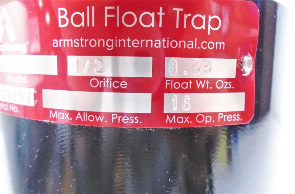 Armstrong 33LD Ball Float Trap, 3/4" Socket-Weld, 1/2" Orifice